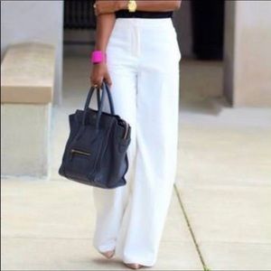 NWT Ann Taylor white Margo pants. Size 6